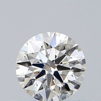 0.36 Carat Round H VS1 EX VG GIA Natural Diamond