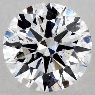 0.7 Carat Round E SI2 EX GIA Natural Diamond