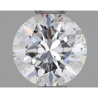 0.50 Carat Round E SI2 GD VG EX GIA Natural Diamond