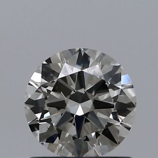 0.70 Carat Round J SI1 VG EX GIA Natural Diamond