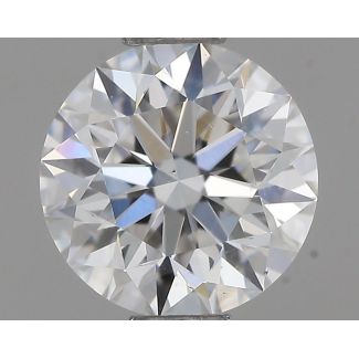 0.71 Carat Round D VS2 EX VG GIA Natural Diamond