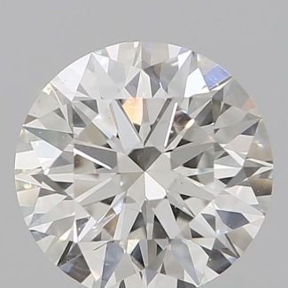 1.03 Carat Round H SI1 EX GIA Natural Diamond