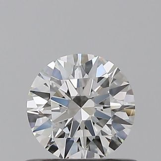 0.51 Carat Round G IF EX GIA Natural Diamond