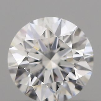 0.54 Carat Round D VVS1 EX GIA Natural Diamond