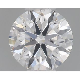 0.3 Carat Round D VVS1 EX GIA Natural Diamond