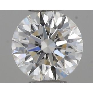 0.3 Carat Round F VS1 EX IGI Natural Diamond