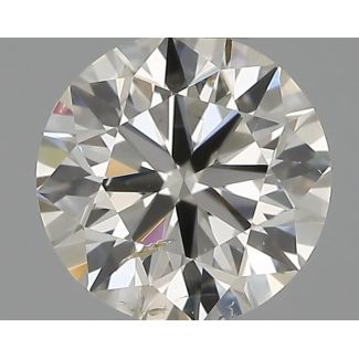 0.30 Carat Round H SI1 EX IGI Natural Diamond