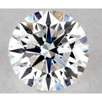 0.51 Carat Round G VVS1 EX GIA Natural Diamond