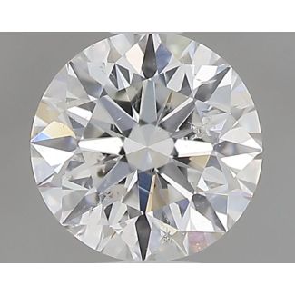 0.4 Carat Round G SI2 EX GIA Natural Diamond