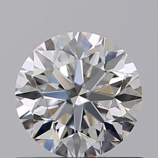 0.60 Carat Round E VS1 VG EX GIA Natural Diamond