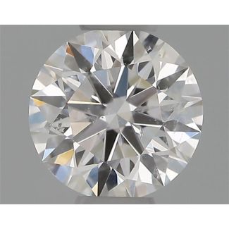 0.31 Carat Round E SI2 EX GIA Natural Diamond