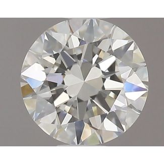 0.5 Carat Round G VVS2 EX GD GIA Natural Diamond