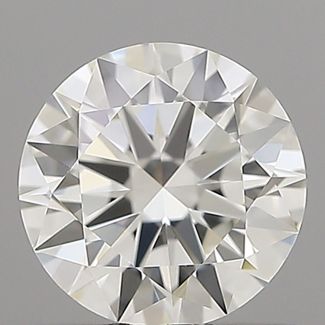 0.55 Carat Round H VVS1 EX GIA Natural Diamond