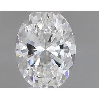 0.3 Carat Oval F VVS1 - VG GD IGI Natural Diamond