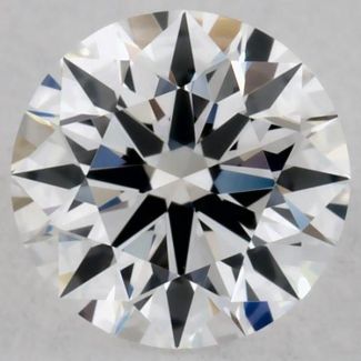 0.3 Carat Round D VVS1 EX GIA Natural Diamond