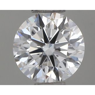 0.43 Carat Round E VVS1 EX GIA Natural Diamond