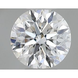 0.30 Carat Round E SI1 GD EX VG GIA Natural Diamond