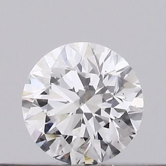 0.2 Carat Round D SI1 EX GIA Natural Diamond