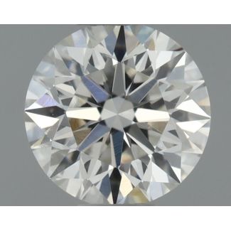 0.4 Carat Round G SI1 EX GIA Natural Diamond