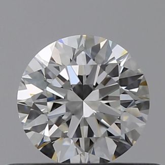 0.4 Carat Round G VVS1 EX GIA Natural Diamond