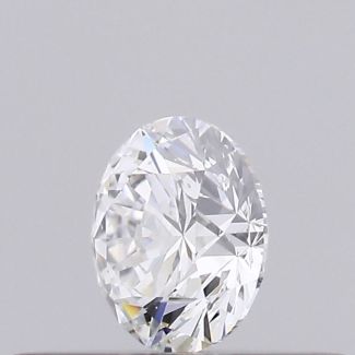 0.24 Carat Round D VS2 EX GIA Natural Diamond