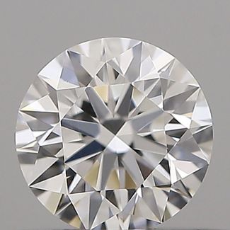 0.37 Carat Round D VVS1 EX GIA Natural Diamond