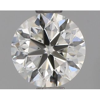 0.7 Carat Round H VS2 VG EX IGI Natural Diamond