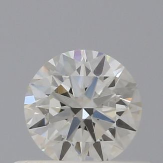 0.40 Carat Round J VVS1 EX VG IGI Natural Diamond