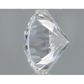 0.35 Carat Round F SI1 EX GIA Natural Diamond