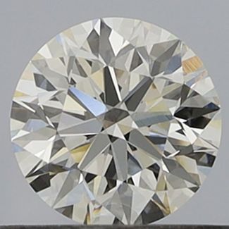 0.46 Carat Round G VVS1 EX GIA Natural Diamond