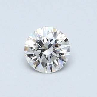 0.37 Carat Round D VS1 EX GIA Natural Diamond