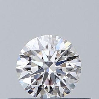 0.35 Carat Round D VVS1 EX GIA Natural Diamond