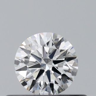 0.3 Carat Round F VS2 EX VG GIA Natural Diamond