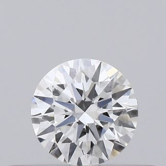 0.23 Carat Round F SI2 EX GIA Natural Diamond