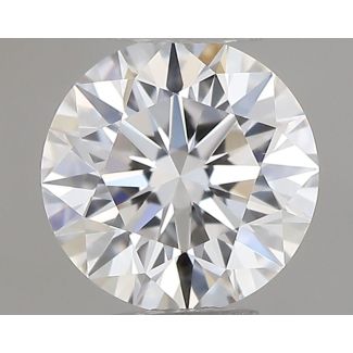 0.35 Carat Round E VVS1 EX GIA Natural Diamond