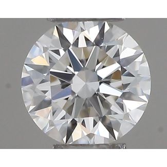 0.18 Carat Round H VVS2 EX GIA Natural Diamond