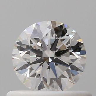 0.50 Carat Round J VS1 EX GIA Natural Diamond