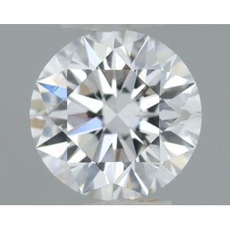 0.3 Carat Round D VVS1 EX GIA Natural Diamond