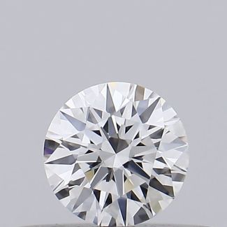 0.25 Carat Round E VVS2 EX GIA Natural Diamond