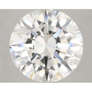 5.03 Carat Round H VVS2 EX IGI Natural Diamond