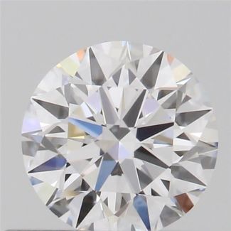 0.37 Carat Round D SI1 EX VG GIA Natural Diamond