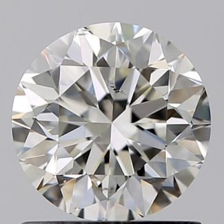 1.00 Carat Round I SI1 G VG GIA Natural Diamond