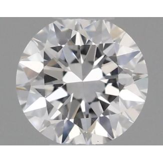 0.3 Carat Round D VVS1 VG EX GIA Natural Diamond