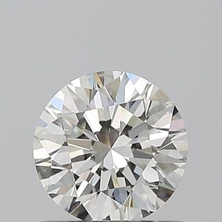 0.6 Carat Round H VS1 EX IGI Natural Diamond