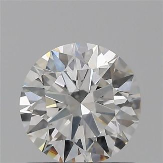 0.72 Carat Round H SI1 EX GIA Natural Diamond