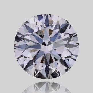 0.57 Carat Round G SI1 EX GIA Natural Diamond