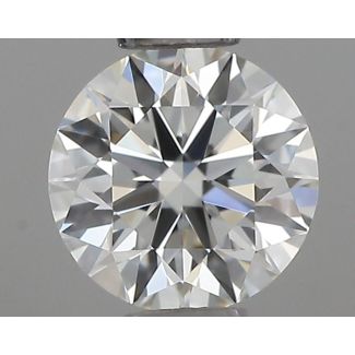 0.37 Carat Round G VVS1 EX IGI Natural Diamond