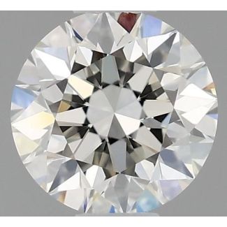 0.5 Carat Round H VVS1 EX VG GIA Natural Diamond