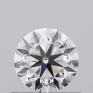 0.5 Carat Round G VVS2 VG EX GIA Natural Diamond