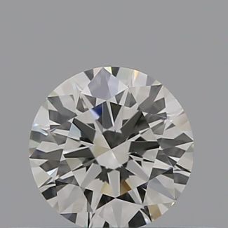 0.27 Carat Round I VVS2 EX GIA Natural Diamond